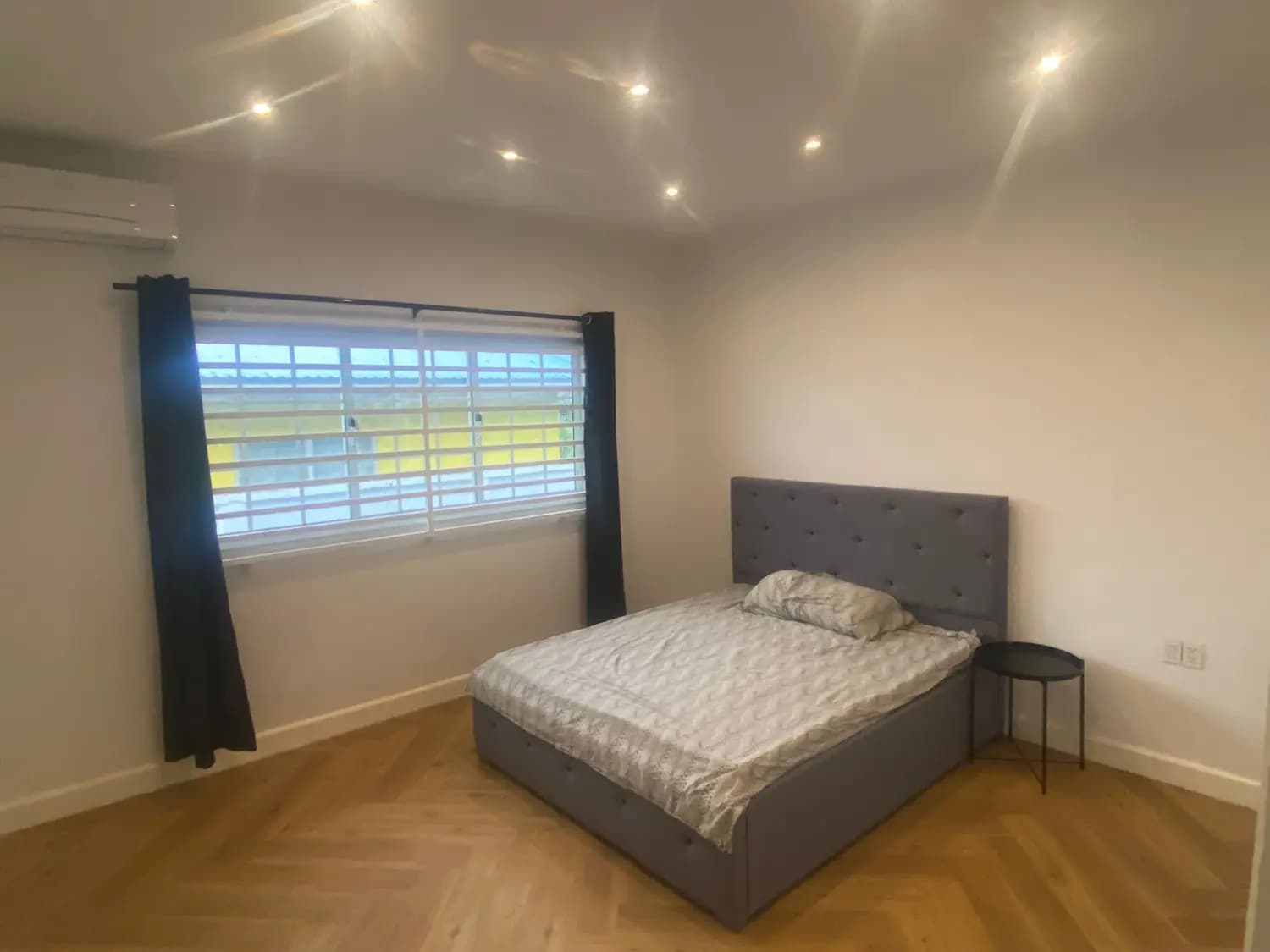 Completed interior bedroom